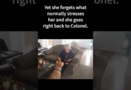 Woman With Alzheimer”s And A Pit Bull